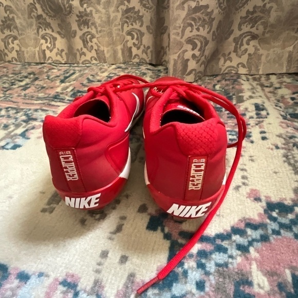 Nike Air Clipper '17 Men's Metal Baseball Cleats red white size 10.5 - Picture 5 of 13